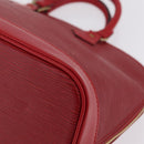 LOUIS VUITTON Epi Alma Hand Bag Castilian Red M52147 LV Auth 210272V-11