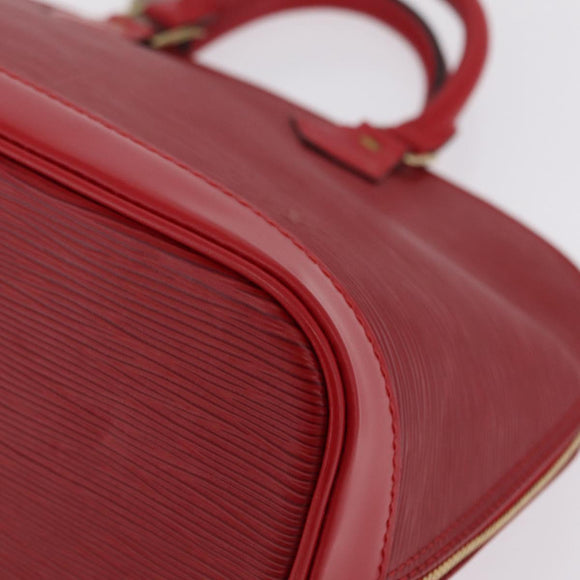 LOUIS VUITTON Epi Alma Hand Bag Castilian Red M52147 LV Auth 210272V