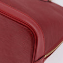 LOUIS VUITTON Epi Alma Hand Bag Castilian Red M52147 LV Auth 210272V-13