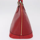 LOUIS VUITTON Epi Alma Hand Bag Castilian Red M52147 LV Auth 210272V-4