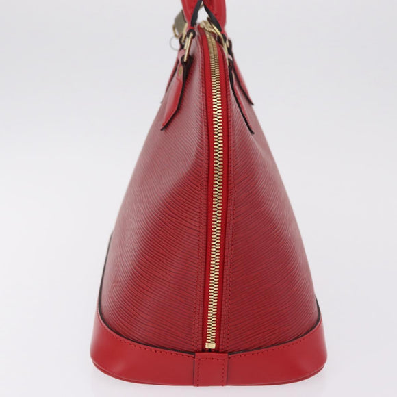 LOUIS VUITTON Epi Alma Hand Bag Castilian Red M52147 LV Auth 210272V