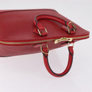 LOUIS VUITTON Epi Alma Hand Bag Castilian Red M52147 LV Auth 210272V-6