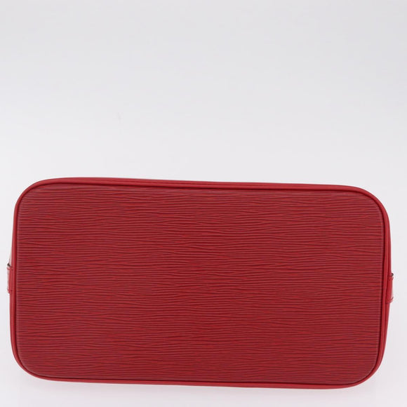 LOUIS VUITTON Epi Alma Hand Bag Castilian Red M52147 LV Auth 210272V