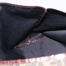 FENDI Zucca Canvas Tote Bag Brown Black Auth 210273A-17