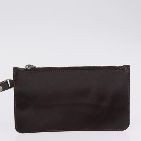 FENDI Zucca Canvas Tote Bag Brown Black Auth 210273A