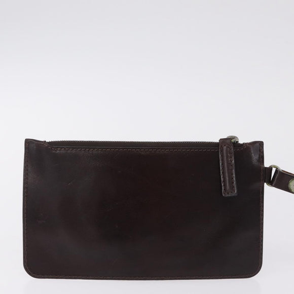 FENDI Zucca Canvas Tote Bag Brown Black Auth 210273A