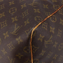 LOUIS VUITTON Monogram Keepall 60 Boston Bag M41422 LV Auth 210276-12