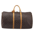 LOUIS VUITTON Monogram Keepall 60 Boston Bag M41422 LV Auth 210276-2