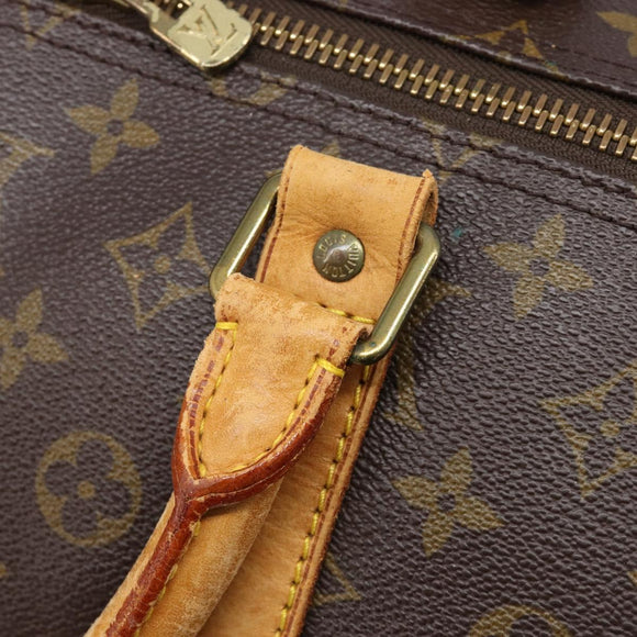 LOUIS VUITTON Monogram Keepall 60 Boston Bag M41422 LV Auth 210276