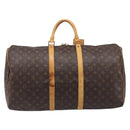 LOUIS VUITTON Monogram Keepall 60 Boston Bag M41422 LV Auth 210276-3
