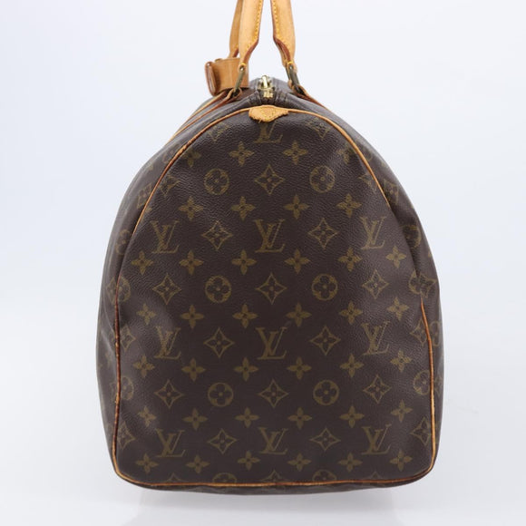 LOUIS VUITTON Monogram Keepall 60 Boston Bag M41422 LV Auth 210276