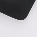 LOUIS VUITTON Cabalite Pouch Leather Black Silver LV Auth 210280A-12