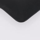 LOUIS VUITTON Cabalite Pouch Leather Black Silver LV Auth 210280A-13