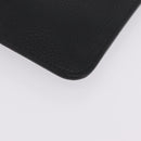 LOUIS VUITTON Cabalite Pouch Leather Black Silver LV Auth 210280A-14