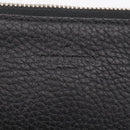 LOUIS VUITTON Cabalite Pouch Leather Black Silver LV Auth 210280A-18