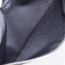 LOUIS VUITTON Cabalite Pouch Leather Black Silver LV Auth 210280A-20