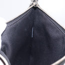 LOUIS VUITTON Cabalite Pouch Leather Black Silver LV Auth 210280A-21