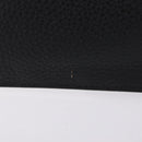 LOUIS VUITTON Cabalite Pouch Leather Black Silver LV Auth 210280A-4
