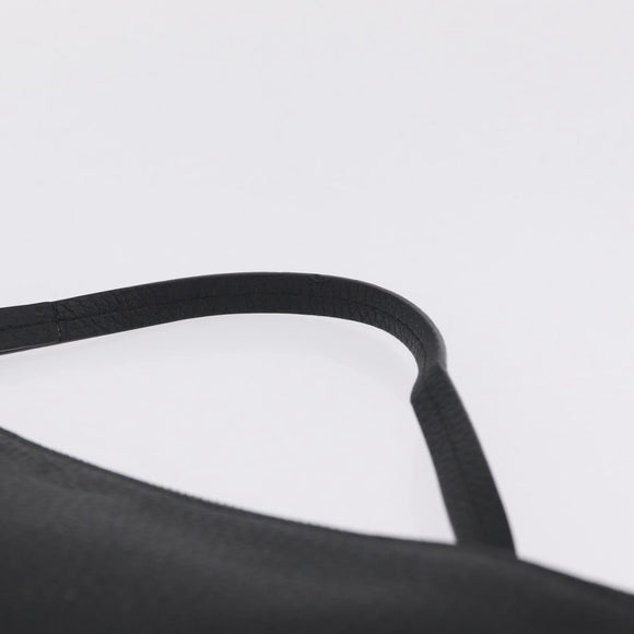 LOUIS VUITTON Cabalite Pouch Leather Black Silver LV Auth 210280A