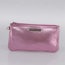 Tiffany & Co. Hand Bag Leather Pink Auth 210288A-16