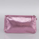 Tiffany & Co. Hand Bag Leather Pink Auth 210288A-17