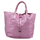 Tiffany & Co. Hand Bag Leather Pink Auth 210288A-2