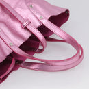 Tiffany & Co. Hand Bag Leather Pink Auth 210288A-6