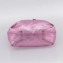 Tiffany & Co. Hand Bag Leather Pink Auth 210288A-8