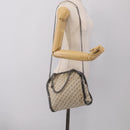 Stella McCartney Chain Falabella Bag Canvas Beige Silver 371223 Auth 210289A-24