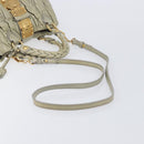 Miu Miu Matelasse Hand Bag Vitellolux 2way Beige Gold Auth 210290A-11