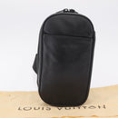 LOUIS VUITTON Monogram Difference Pochette Gange Leather M99155 Auth 210293V-23