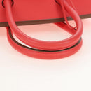 HERMES Birkin 35 Hand Bag Taurillon ClemenceLeather Red Gold Auth 210295SM-7