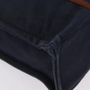 HERMES New Fourre Tout PM Hand Bag Canvas Navy Silver Auth 210303-10