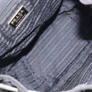 PRADA Backpack Nylon Black Gold Auth 210304-25