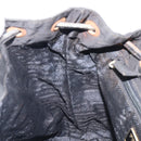 PRADA Backpack Nylon Black Gold Auth 210304-27