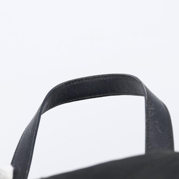 PRADA Backpack Nylon Black Gold Auth 210304