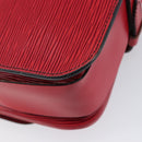 LOUIS VUITTON Epi Cartesier MM Shoulder Bag Red M52247 LV Auth 210305-13