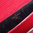 LOUIS VUITTON Epi Cartesier MM Shoulder Bag Red M52247 LV Auth 210305-20