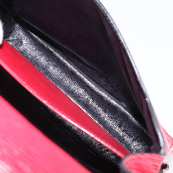 LOUIS VUITTON Epi Cartesier MM Shoulder Bag Red M52247 LV Auth 210305