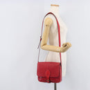 LOUIS VUITTON Epi Cartesier MM Shoulder Bag Red M52247 LV Auth 210305-26