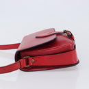 LOUIS VUITTON Epi Cartesier MM Shoulder Bag Red M52247 LV Auth 210305-5