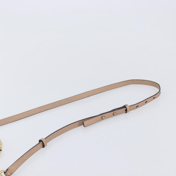 Chloe Nile Hand Bag Leather 2way Pink Gold Auth 210308A