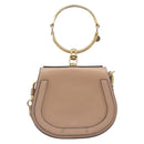 Chloe Nile Hand Bag Leather 2way Pink Gold Auth 210308A-2