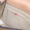 Chloe Nile Hand Bag Leather 2way Pink Gold Auth 210308A-24