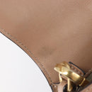 Chloe Nile Hand Bag Leather 2way Pink Gold Auth 210308A-28