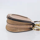 Chloe Nile Hand Bag Leather 2way Pink Gold Auth 210308A-4