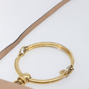 Chloe Nile Hand Bag Leather 2way Pink Gold Auth 210308A-8