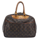 LOUIS VUITTON Monogram Deauville Hand Bag M47270 LV Auth 210310-2