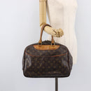 LOUIS VUITTON Monogram Deauville Hand Bag M47270 LV Auth 210310-32