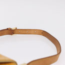 LOUIS VUITTON Monogram Vernis Thompson Street Bag Lime Yellow M91071 Auth 210311-10